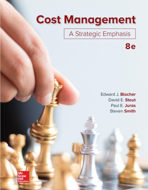 Cover of Cost Management A Strategic Emphasis,8th ed