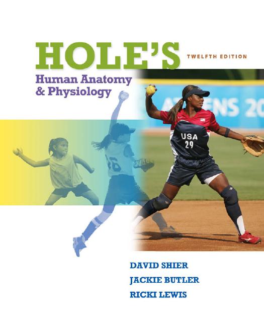 Cover of Hole's Human Anatomy & Physiology,12th ed
