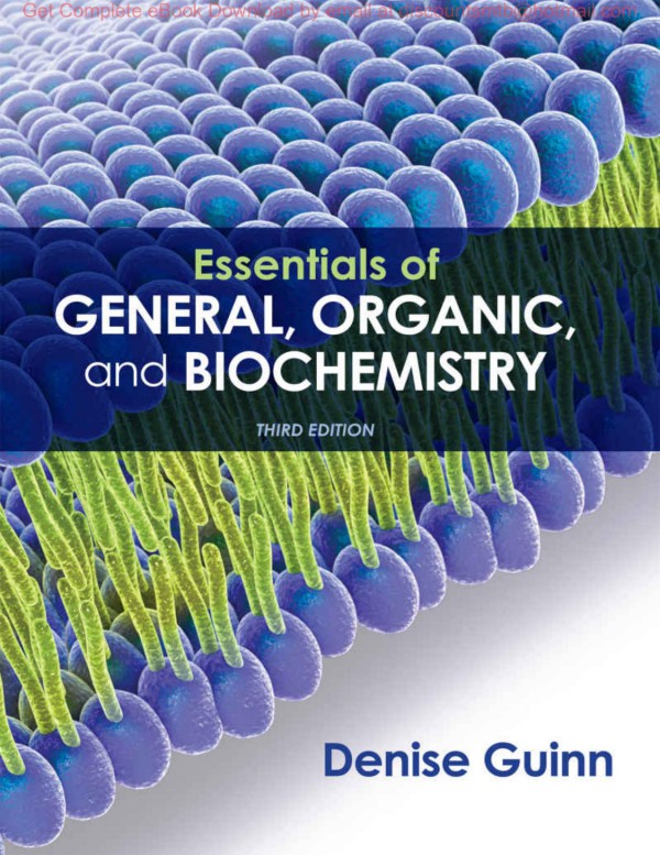 Cover of Essentials of General, Organic, and Biochemistry,3rd ed