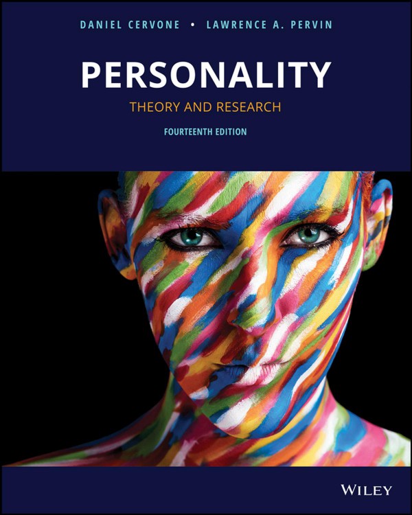Cover of Personality Theory and Research,14th ed