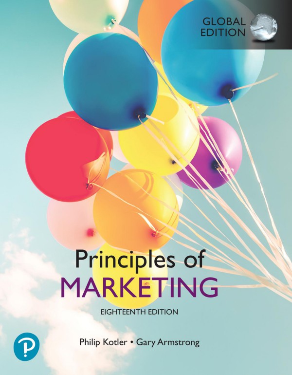 Cover of Principles of Marketing,18th ed Global Edition