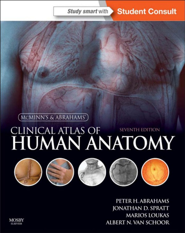 Cover of McMinn & Abrahams’ Clinical Atlas of Human Anatomy,7th ed
