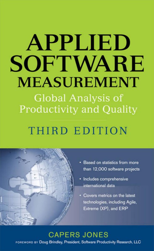 Cover of Applied Software Measurement: Global Analysis of Productivity and Quality