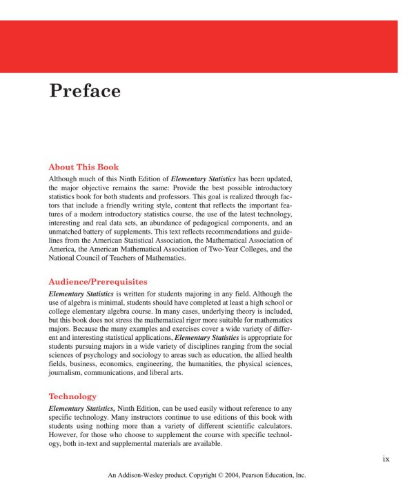 Cover of CHAPTER 1 Introduction to Statistics