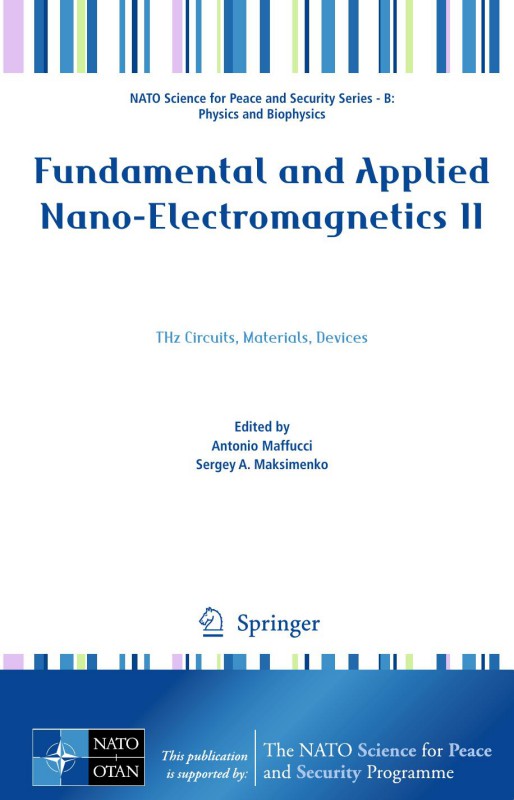 Cover of (NATO Science for Peace and Security Series B Physics and Biophysics) Antonio Maffucci, Sergey A. Maksimenko