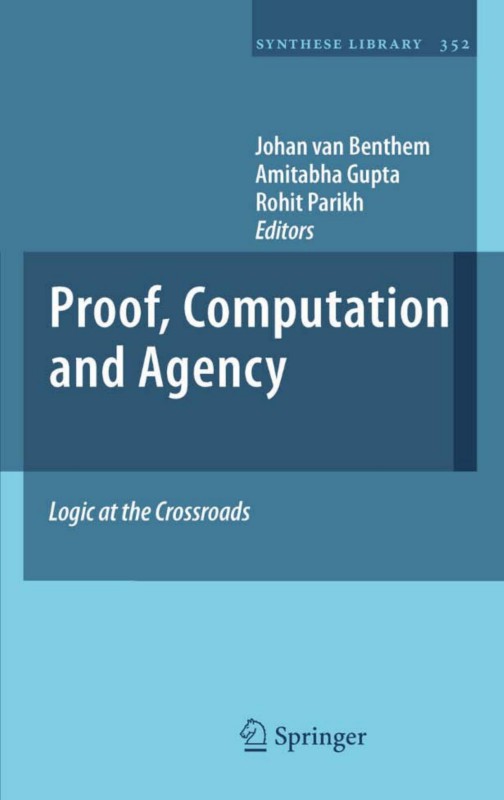 Cover of Proof, Computation and Agency
