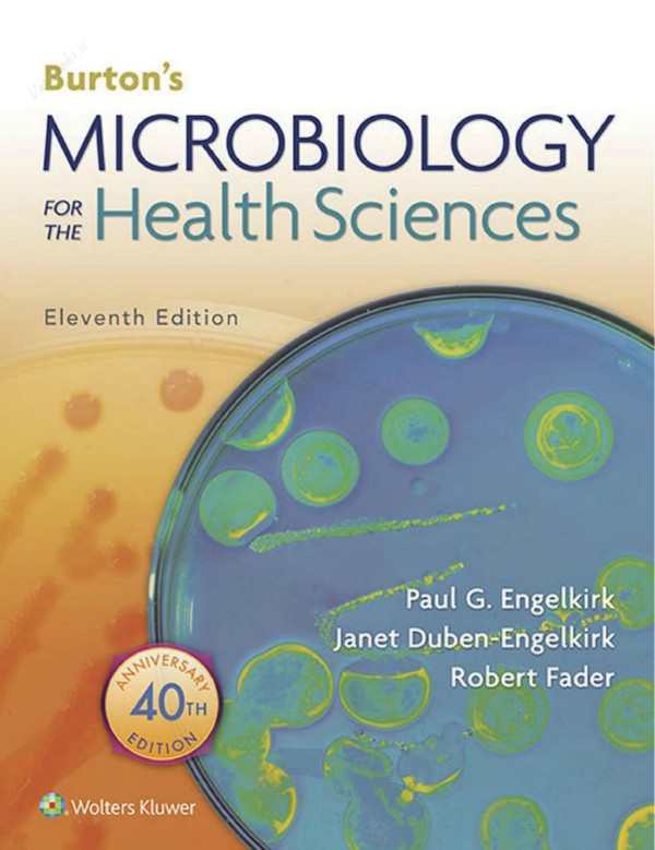 Cover of Burton's Microbiology for the Health Sciences, 11th Edition