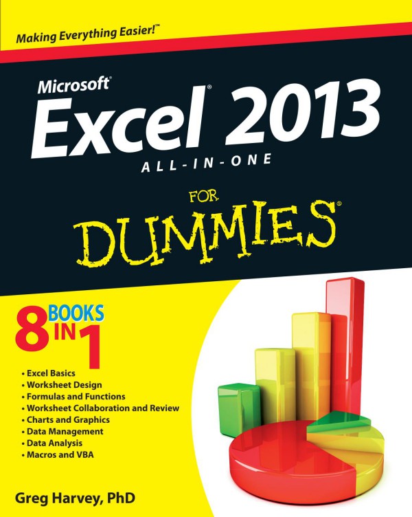 Cover of Excel® 2013 All-in-One For Dummies®