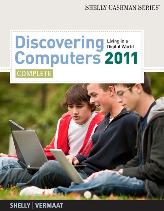 Cover of Discovering Computers 2011