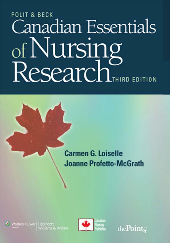 Cover of Canadian Essentials of Nursing Research,THIRD EDITION