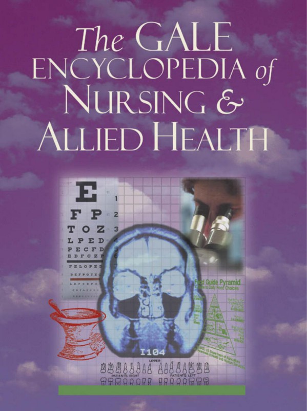 Cover of Gale Encyclopedia of Nursing and Allied Health Sciences
