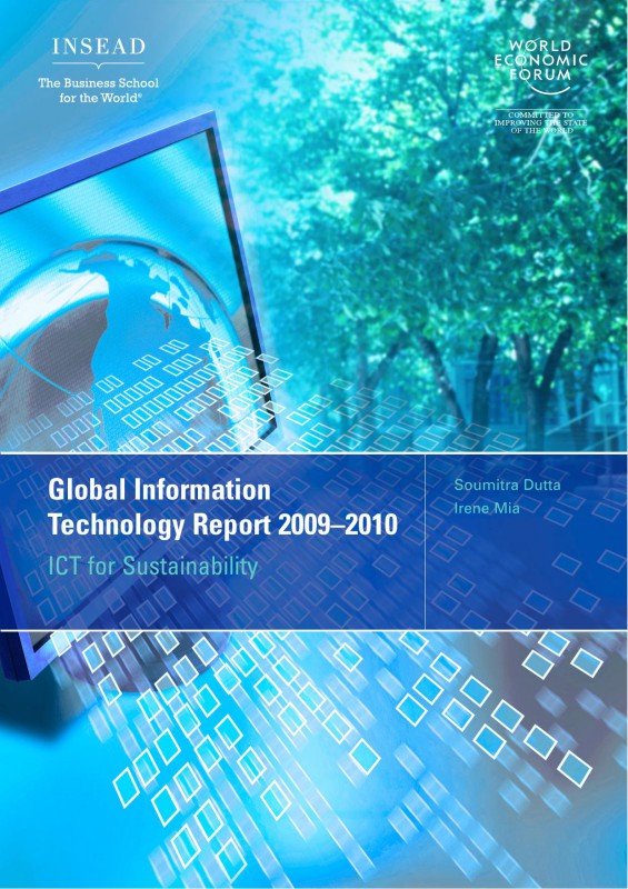 Cover of The Global Information Technology Report, 2009-2010: ICT for Sustainability