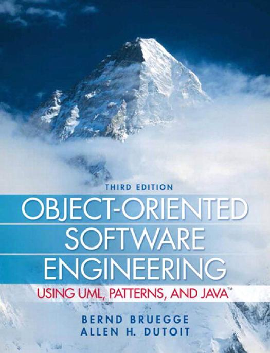Cover of Object-Oriented Software Engineering: Using UML, Patterns, and Java