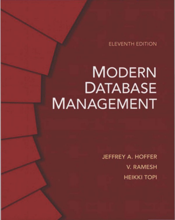 Cover of Modern Database Management,11th ed