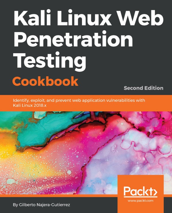 Cover of Kali Linux Web Penetration Testing Cookbook