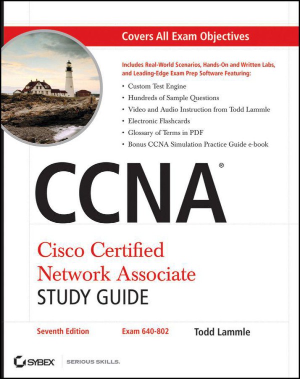 Cover of CCNA Cisco Certified Network Associate Study Guide (7th Ed)