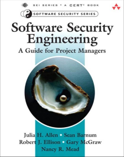 Cover of Software Security Engineering A Guide for Project Managers