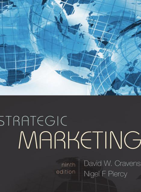 Cover of Strategic Marketing,9th ed